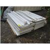 Image 1 : PALLET OF ASST. METAL SHELVING: SHELVES, CROSS BRACES, ETC.