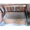 Image 1 : WOODEN FLIP TOP BENCH