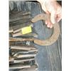 Image 2 : LG. LOT OF ASST. CHISELS, PUNCHES, WRENCHES, ETC.