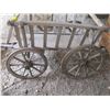 Image 2 : WOODEN PULL WAGON CART