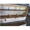 Image 2 : METAL & WOOD BOUND FLIP UP STEAMER TRUNK