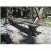 Image 2 : PAIR OF WOODEN BENCHES