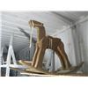 Image 2 : WOODEN ROCKING HORSE