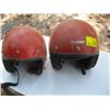 Image 1 : 2 VINTAGE MOTORCYLE HELMETS