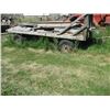 Image 1 : FLAT DECK 4 WHEEL TRAILER