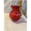 Image 1 : Ruby red flash glass pitcher