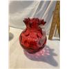 Image 2 : Ruby red flash glass pitcher