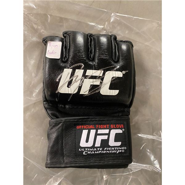 Signed UFC glove Ryan Duder?