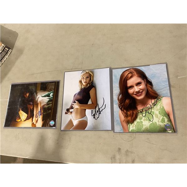 Autographed pictures