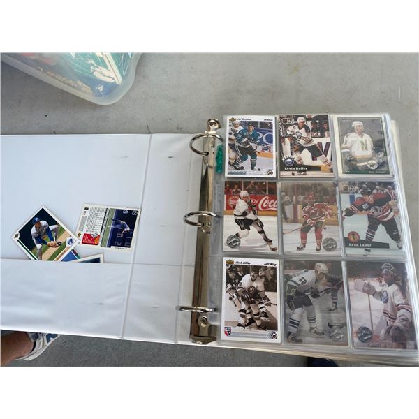 Binder sports cards