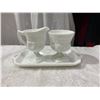 Image 1 : Thumb print cream, sugar and tray