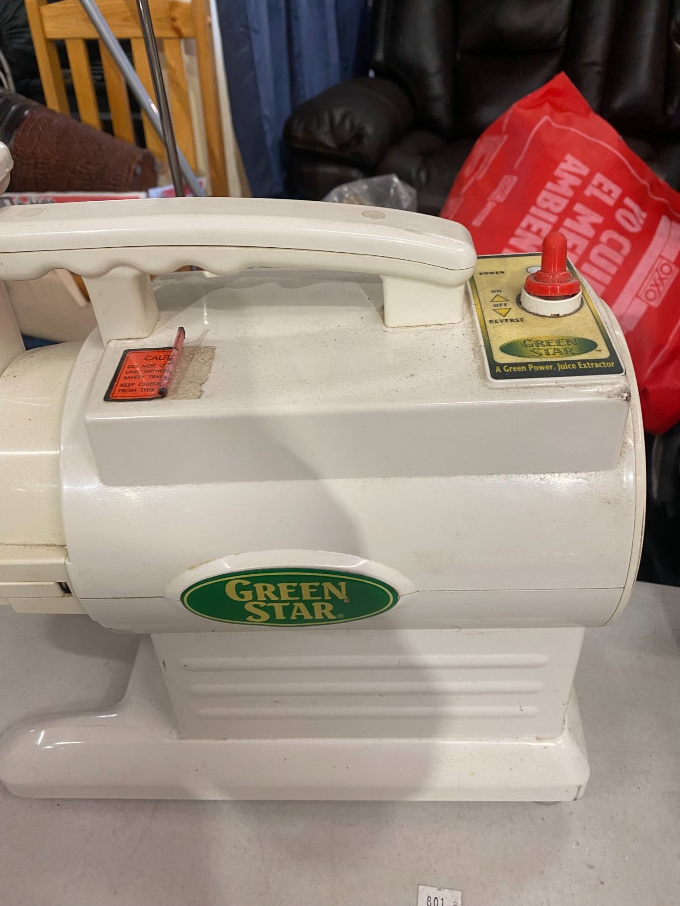 Green star twin gear juicer