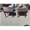Image 1 : Pair end tables