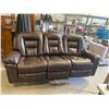 Image 2 : Leather power recliner couch