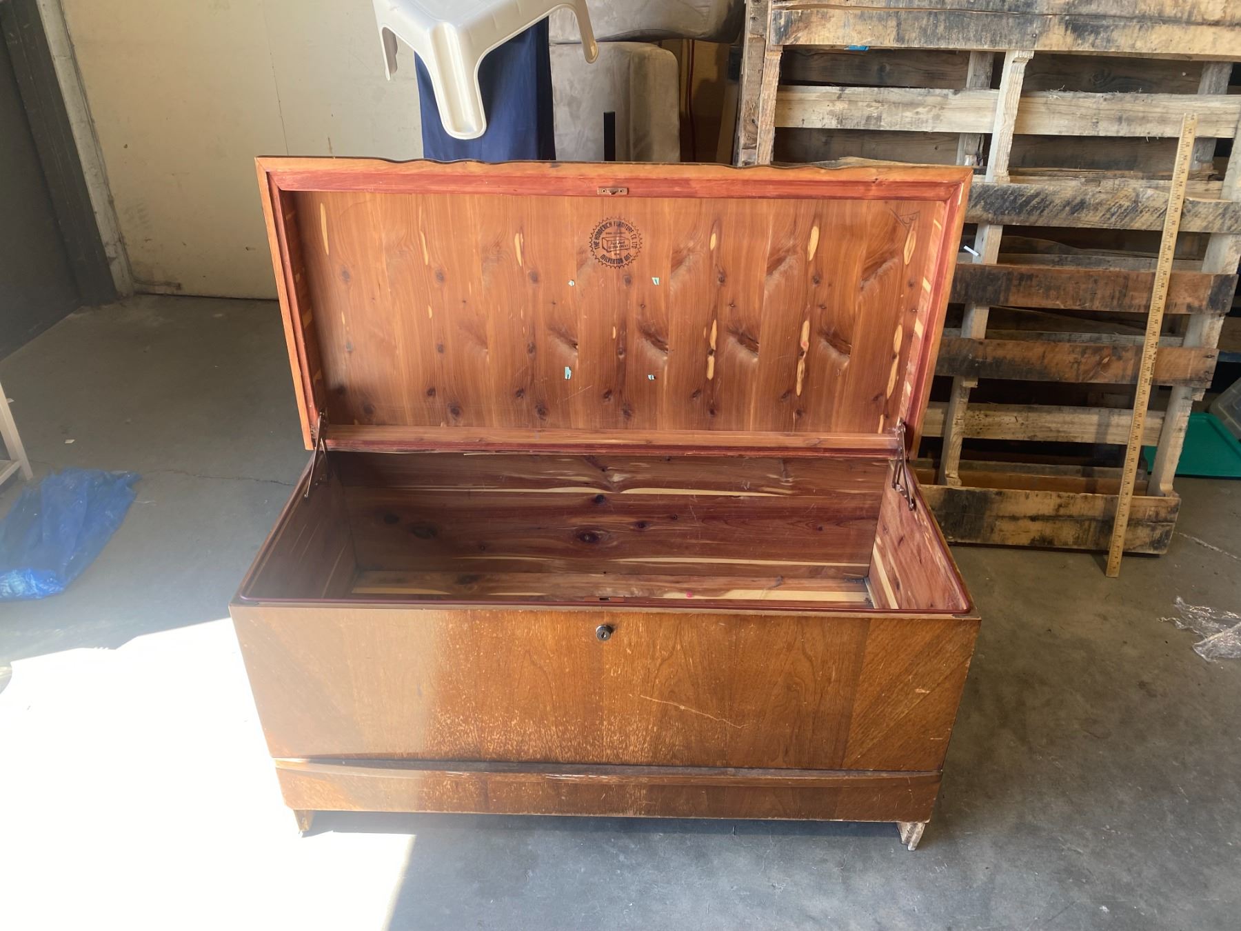 The Honderich furniture cedar chest