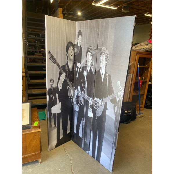 Beatles room divider