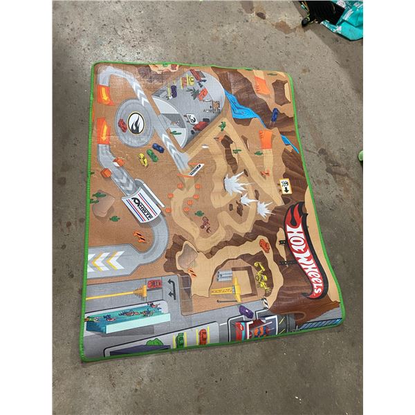 Hotwheels car mat