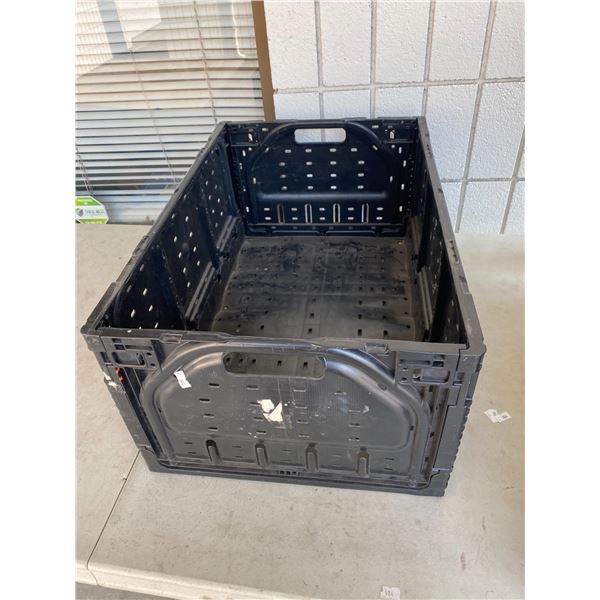 Folding crate