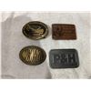 Image 1 : Belt buckles (4)