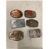 Image 1 : Belt buckles (6)