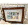 Image 1 : Legends of baseball Bruce McGaw frames print