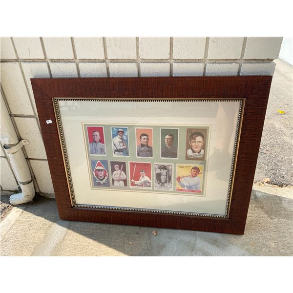 Legends of baseball Bruce McGaw frames print
