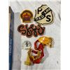 Image 1 : Red Lake vintage patches etc