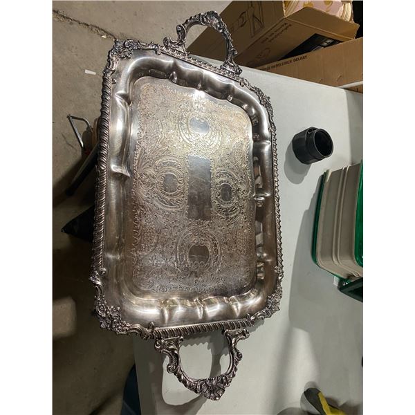 Old English reproduction tray