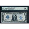 Image 1 : 1923 $1 Silver Certificate PMG 66EPQ