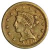 Image 1 : 1850-O $2.5 Liberty Quarter Eagle Gold Coin