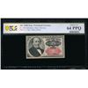 Image 1 : 25 Cent Fifth Issue Fractional PCGS 64PPQ
