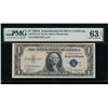 Image 1 : 1935A $1 Experimental S Silver Certificate PMG 63EPQ