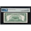 Image 2 : 1934D $5 STAR Silver Certificate PMG 66EPQ