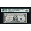 Image 1 : 1935A $1 Experimental S Silver Certificate PMG 64EPQ