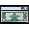 Image 2 : 1899 $2 Mini Porthole Silver Certificate PCGS 30