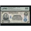 Image 1 : 1902 $5 Indianapolis IN National PMG 64EPQ