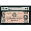 Image 1 : 1864 $2 T-70 Confederate PMG 62EPQ