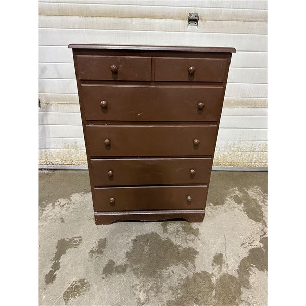 5 Drawer Painted Dresser