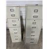 Image 1 : 4 Drawer Filing Cabinets