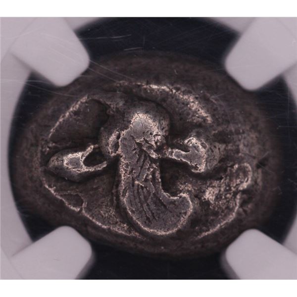 ISLANDS off IONIA, Chios. AR Didrachm (Stater). ca. 490-435 BC. NGC VG. Strike: 4/5, Surface: 4/5.