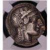 Image 1 : ATTICA. Athens. AR Tetradrachm, ca. 454-404 B.C. NGC AU. Strike: 5/5, Surface: 3/5.