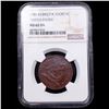 Image 4 : ***Auction Highlight*** NGC 1787 Fugio Colonial Cent United States 4 Cinq 1c Grades ms62 bn BY NGC (