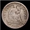 Image 2 : 1855-p Seated Liberty Half Dime 1/2 10c Grades vf++
