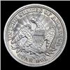 Image 3 : ***Auction Highlight*** 1853 arrow & rays Seated Liberty Quarter 25c Graded ms63+ By SEGS (fc)