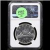 Image 3 : NGC 1965 Small Beads, Pointed 5 Canada Dollar $1 Graded ms65 pl By NGC
