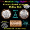 Image 1 : ***Auction Highlight*** 1885 & CC Uncirculated Morgan Dollar Shotgun Roll (fc)