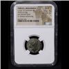 Image 2 : NGC Thrace, Mesambria c.2nd-1st Centuries BC AE20(6.53g) obv female head rv Athena advancing Graded 
