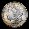 Image 2 : 1902-p Morgan Dollar Rainbow Toned $1 Graded ms63+ By SEGS