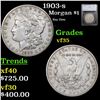 Image 1 : 1903-s Morgan Dollar $1 Graded vf35 By SEGS