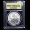 Image 2 : 2013-w 5-Star Generals Marshall & Eisenhower Modern Commem Dollar $1 Graded ms70, Perfection By USCG
